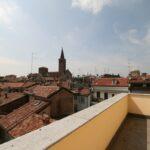 Vista Duomo di Piacenza dal terrazzo dell'attico