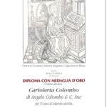 Diploma Cartoleria Colombo Milano