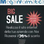 Copy of big sale portrait poster template - pink and gray