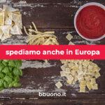spedizione prodotti tipici italiani in Europa