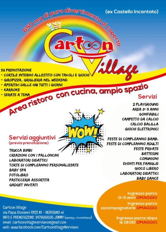 Volantino del Cartoon Village
