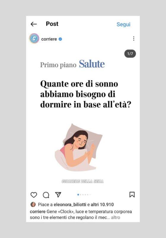 Post verticale di Instagram