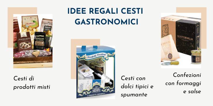 Idee regali cesti gastronomici