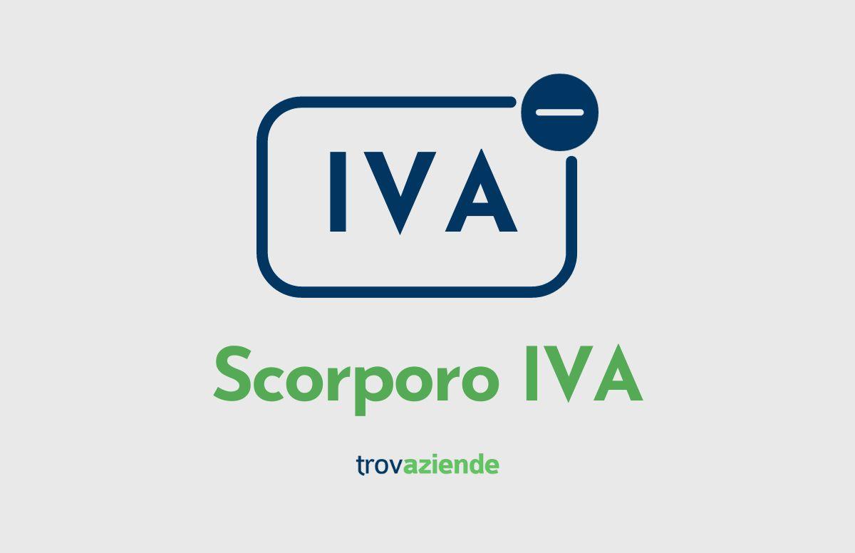 Scorporo IVA